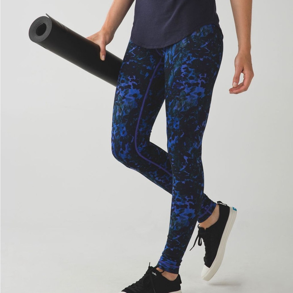 Lululemon Wunder Under Pant *Full-On Luon Roll Down Waist